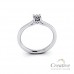 Luxusní zásnubní prsten s diamantem ZSP097