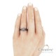 Luxusní zásnubní prsten s diamantem